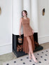 Round Neck Sleeveless Tulle Hem Dress